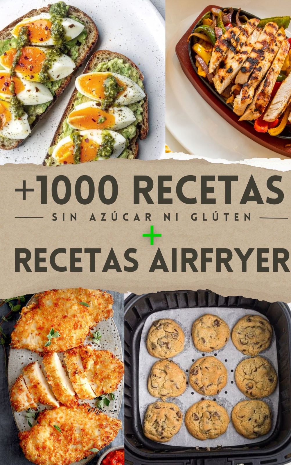 1000 RECETAS para TRANSFORMARTE + 2 REGALOS